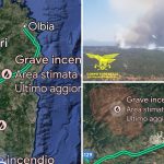 Gli incendi in Sardegna indicati anche su Google Maps, la nuova funzione