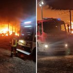 Inferno di fuoco a Orani, incendio in un fienile con mille rotoballe