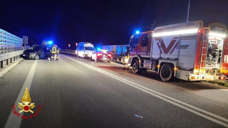 Violento incidente sulla strada per Orani, ci sono feriti